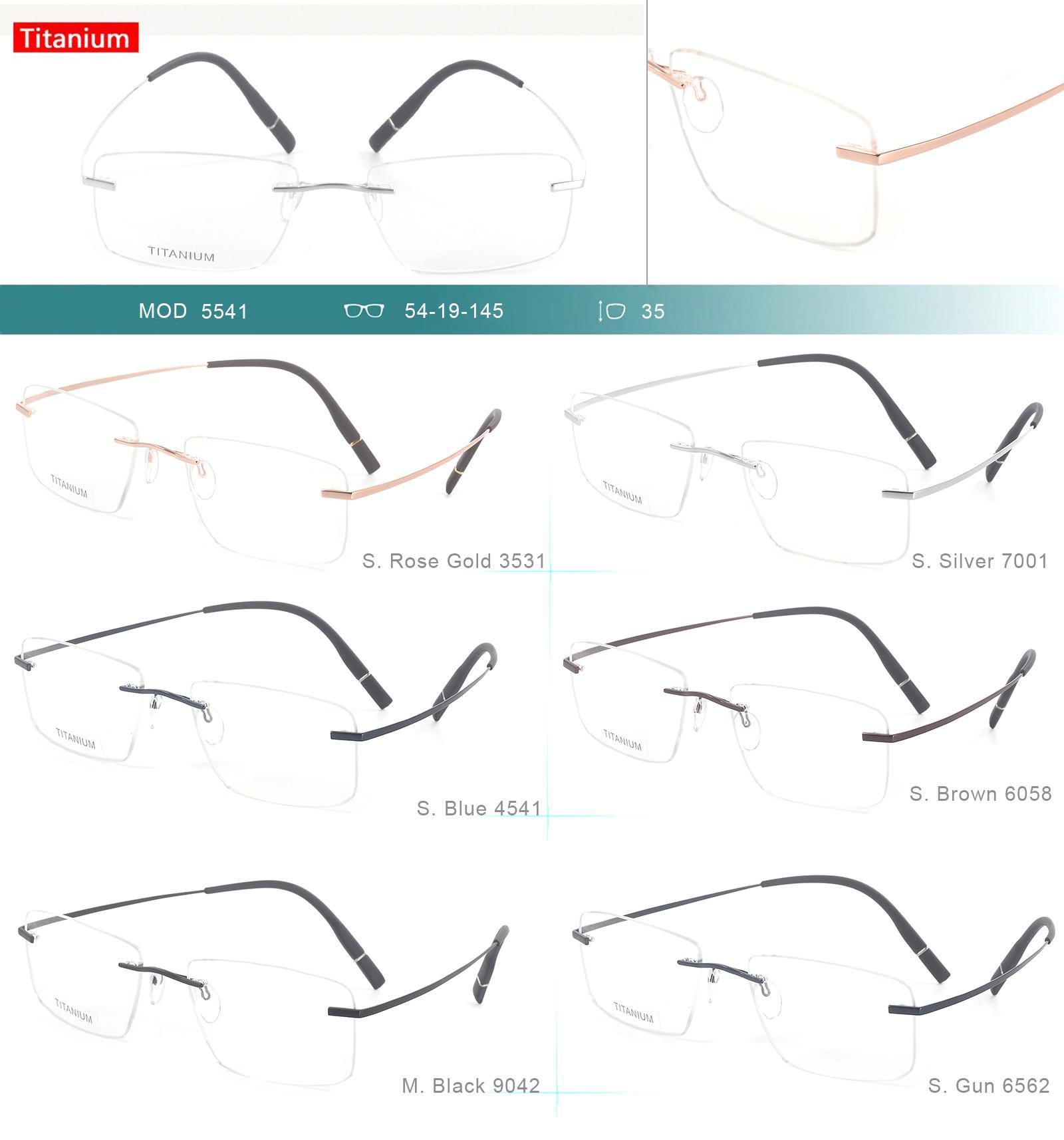 Titanium frames